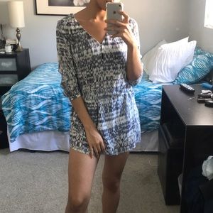 Printed Mini Dress